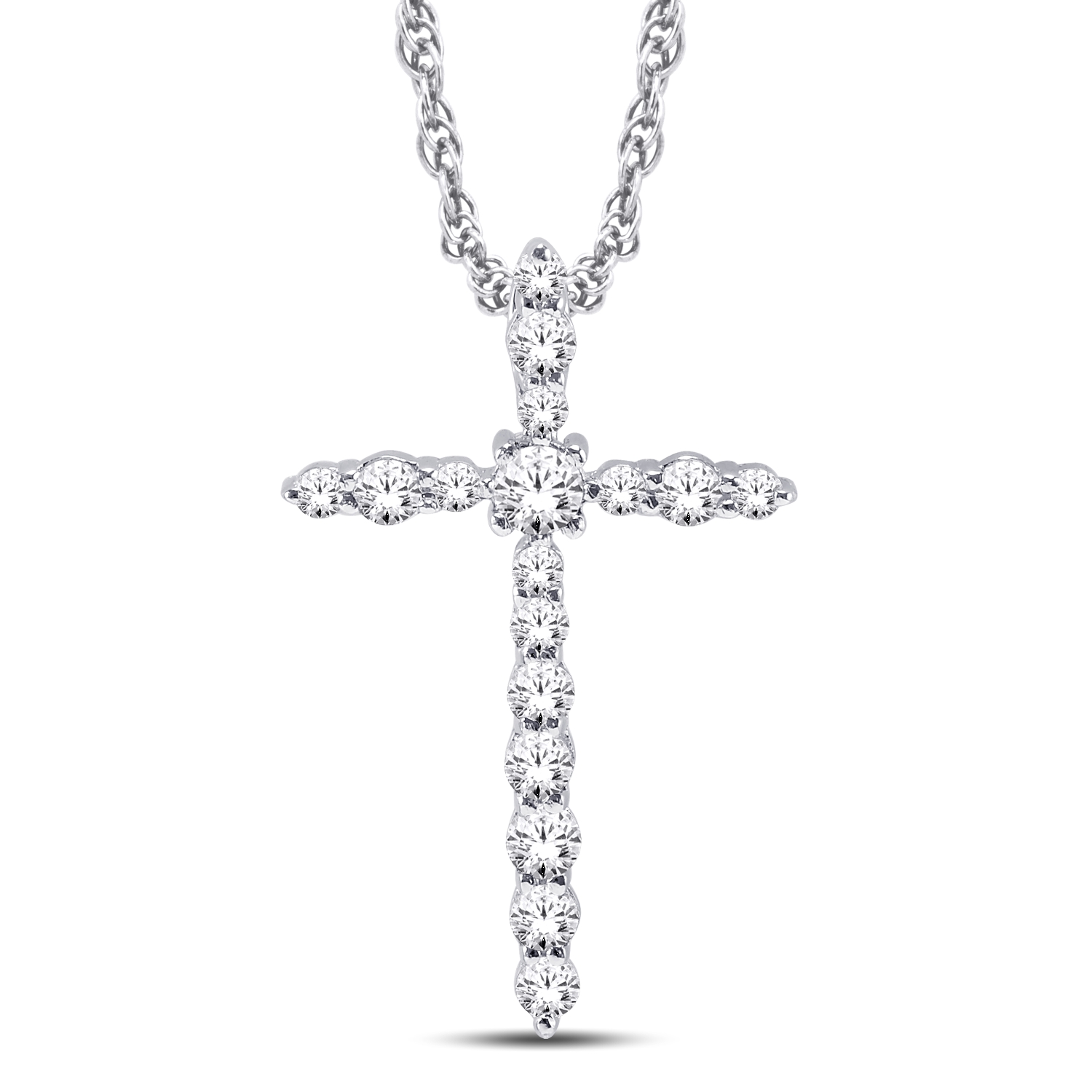 P5629-1.jpg 10KT-0.50CTW PENDANT - Image 1
