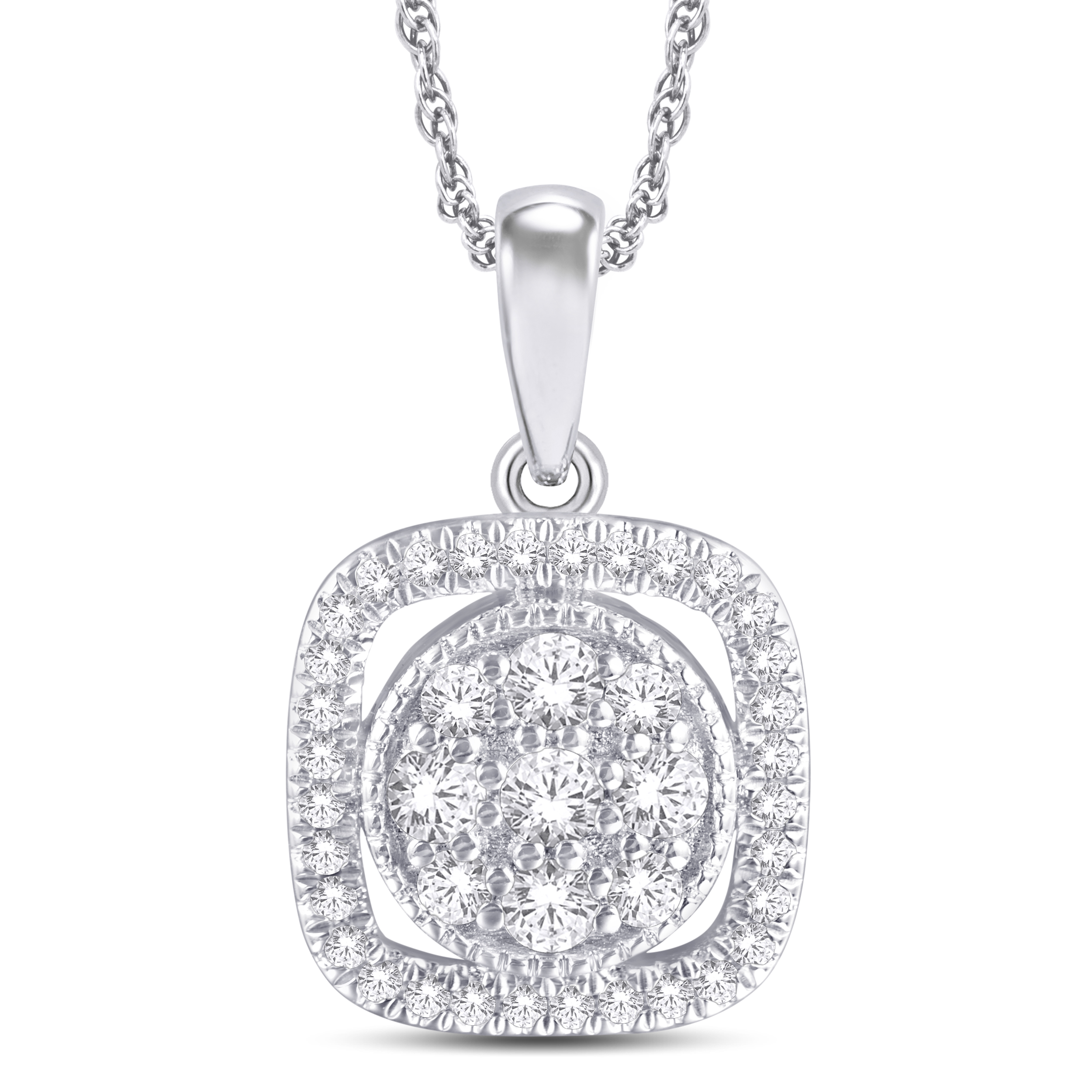 P6099.jpg 10KT-0.25CTW PENDANT - Image 1