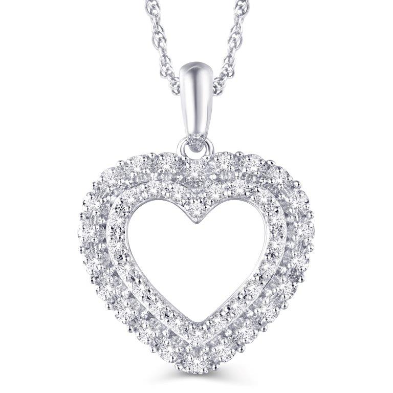 P6158-0.37-SL.jpg 10KT-0.36CTW PENDANT - Image 1