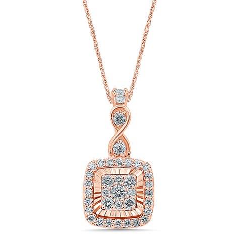 PETH4423G-1.jpg 10KT-0.33CTW PENDANT - Image 1