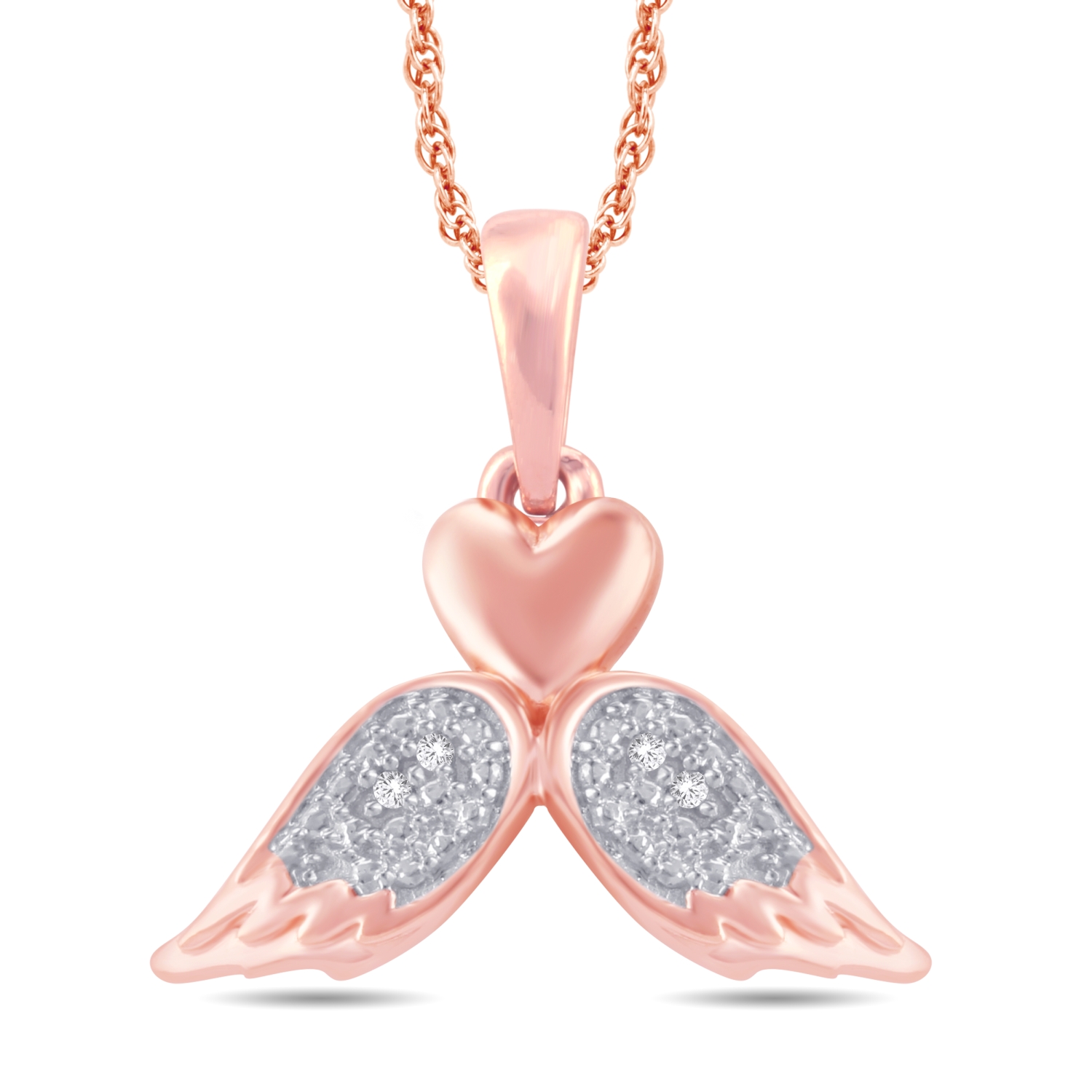 PFA31019.jpg 10KT-0.010CTW PENDANT - Image 1