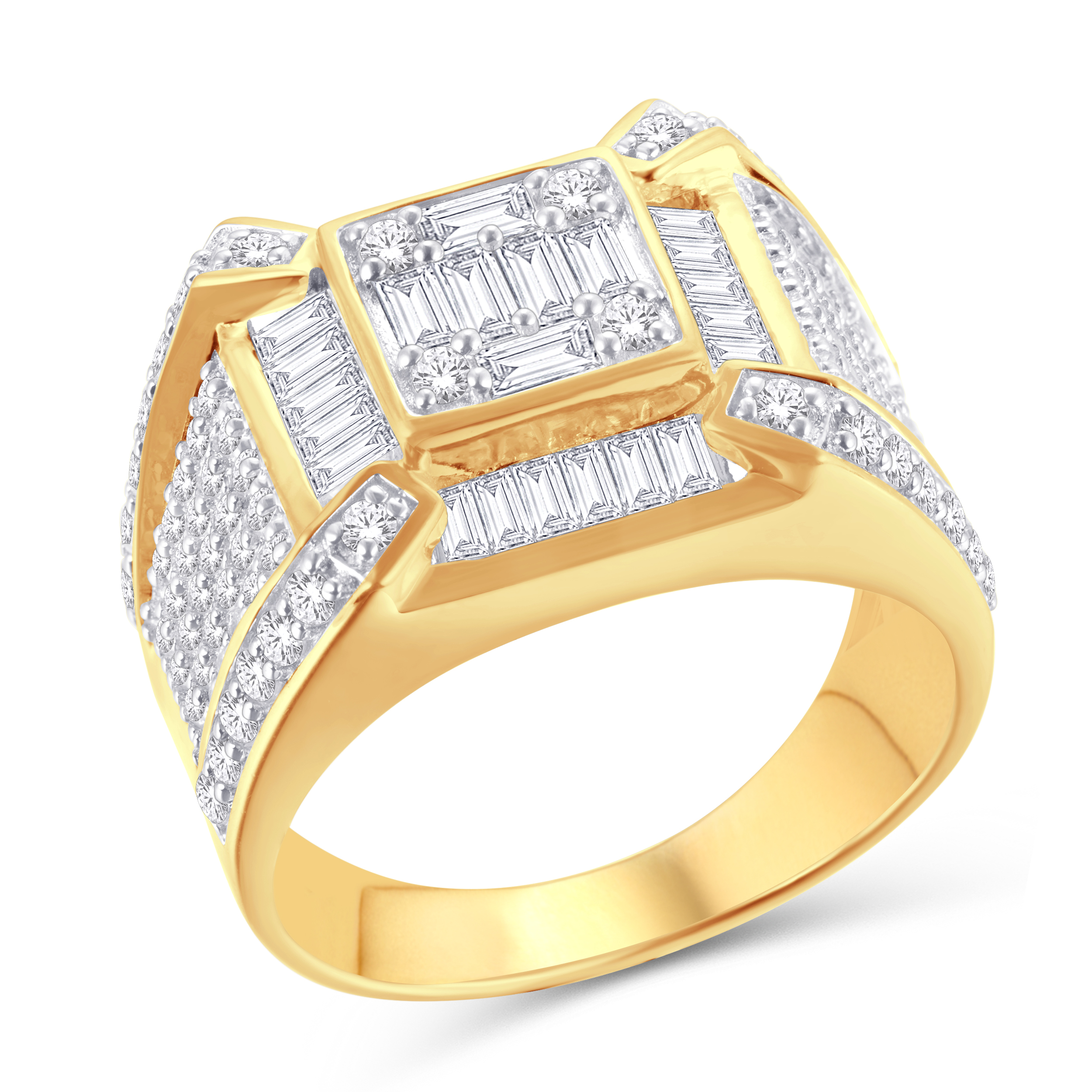 RG2399-1.jpg 10KT-2.00CTW MENSRING - Image 1