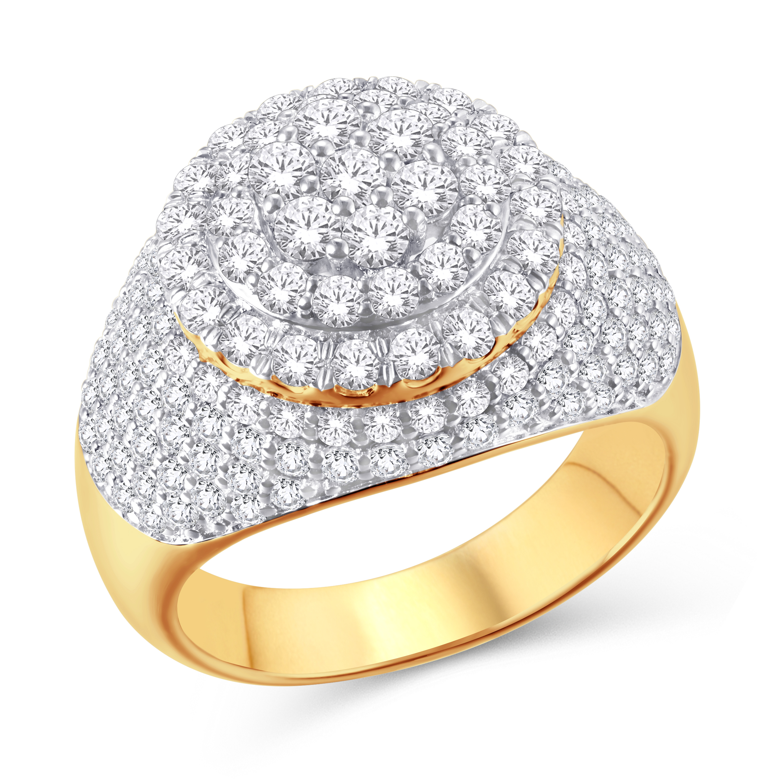 RG2423.jpg 10KT-3.50CTW MENSRING - Image 1