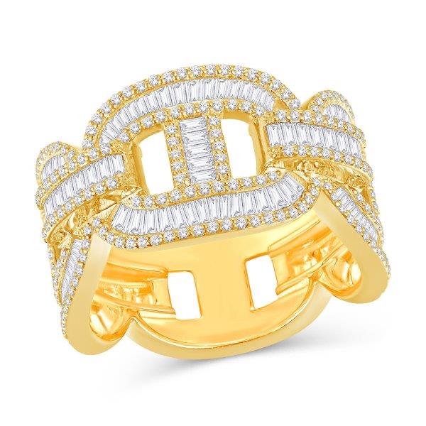 RG2576-SL.jpg 10KT-3.00CTW MENSRING - Image 1