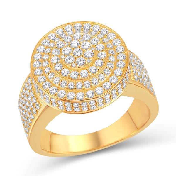 RG2605-SL.jpg 10KT-2.18CTW MENSRING - Image 1