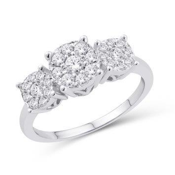 RL7837.jpg 10KTGOLD 0.50CTW LADIESRING - Image 1