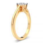 14K 0.10CT Diamond Ring - Image 2