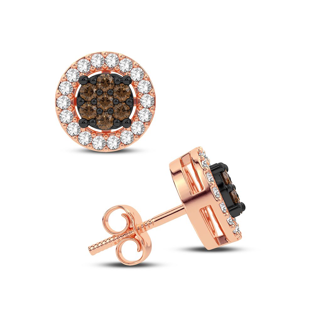 40301_1.jpg 14K 0.27CT Diamond Earring - Image 1