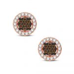 14K 0.27CT Diamond Earring - Image 2