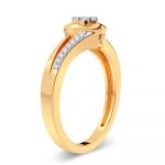 14K 0.16CT Diamond Ring - Image 2