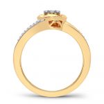 14K 0.16CT Diamond Ring - Image 3