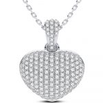 14K 0.26CT Diamond Pendant