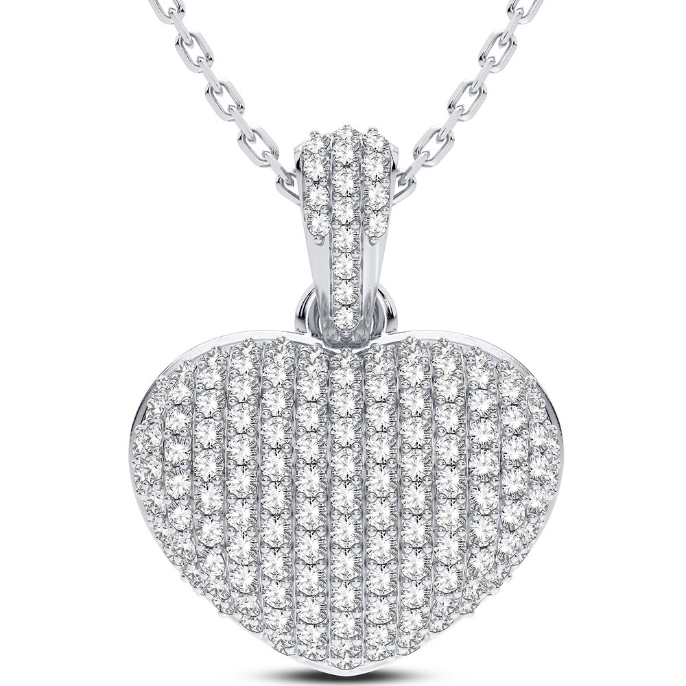41167_1.jpg 14K 0.26CT Diamond Pendant - Image 1