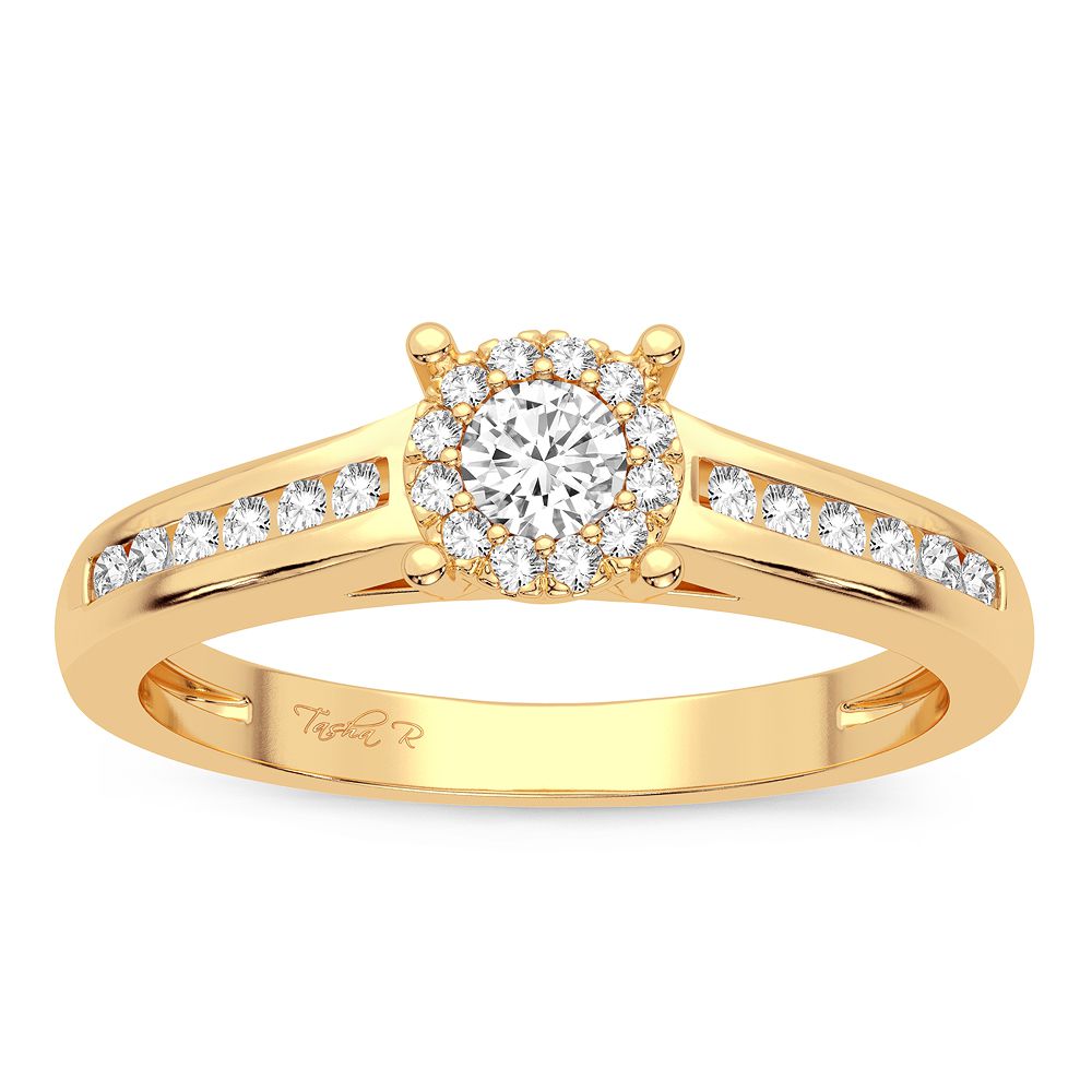 41276_1.jpg 14K 0.35CT Diamond Ring - Image 1