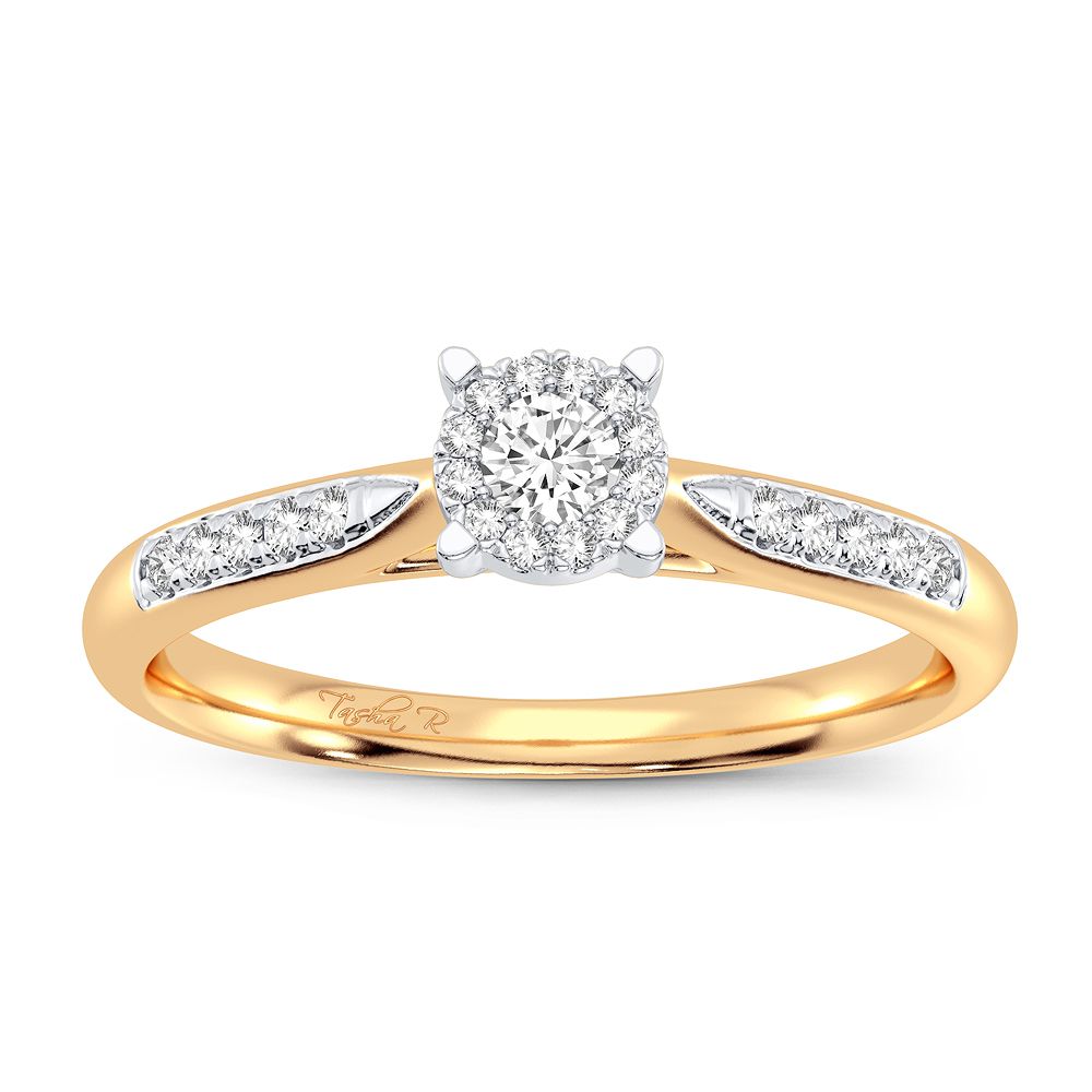 41308_1.jpg 14K 0.15CT Diamond Ring - Image 1
