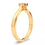 14K 0.10CT Diamond Ring - Image 2