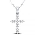 14K 0.25CT Diamond Pendant