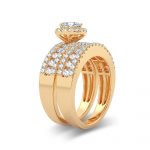 14K 2.00CT Diamond Bridal Ring - Image 2