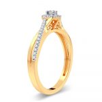 14K 0.20CT Diamond Ring - Image 2
