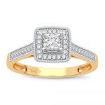 14K 0.21CT Diamond Ring