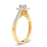 14K 0.21CT Diamond Ring - Image 2