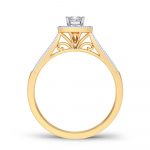 14K 0.21CT Diamond Ring - Image 3