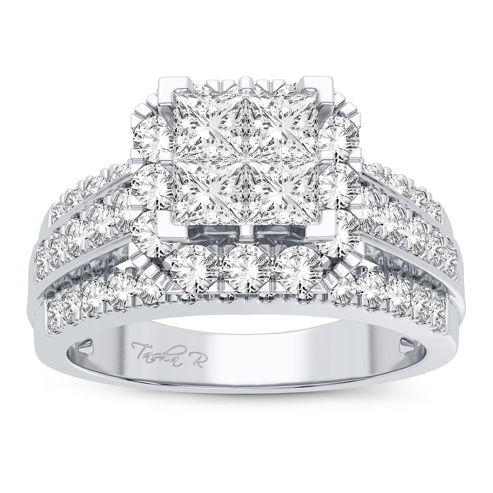 44314_1.jpg 14K 1.50CT Diamond Bridal Ring - Image 1