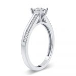 14K 0.20CT Diamond Ring - Image 2