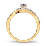 14K 0.20CT Diamond Ring - Image 3