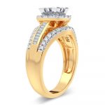 14K 0.90CT Diamond Ring - Image 2