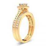 10K 0.42CT Diamond Bridal Ring - Image 2