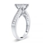 10K 0.42CT Diamond Bridal Ring - Image 2