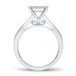 10K 0.42CT Diamond Bridal Ring - Image 3