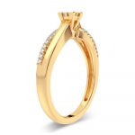10K 0.15CT Diamond Ring - Image 2