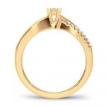 10K 0.15CT Diamond Ring - Image 3
