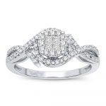 10K 0.25CT Diamond Ring