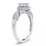 10K 0.25CT Diamond Ring - Image 2