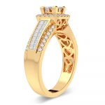 10K 0.93CT Diamond Ring - Image 2