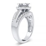 10K 0.90CT Diamond Ring - Image 2