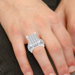 10K 3.90CT Diamond Ring - Image 4