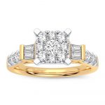 14K 0.78CT Diamond Ring