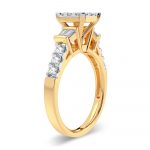 14K 0.78CT Diamond Ring - Image 2