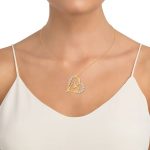 14K 0.11CT Diamond Pendant - Image 2