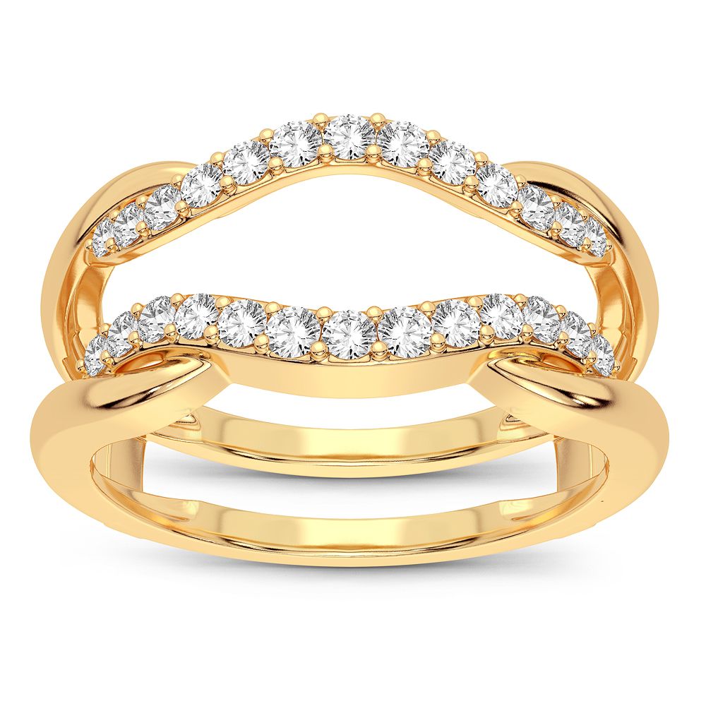 48861_1.jpg 14K 0.33CT Diamond Ring Guard - Image 1