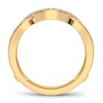 14K 0.33CT Diamond Ring Guard - Image 3