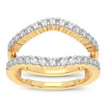 14K 0.50CT Diamond Ring Guard