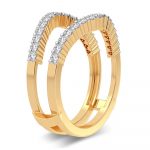 14K 0.50CT Diamond Ring Guard - Image 2