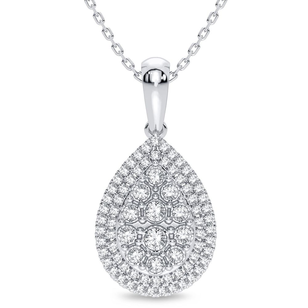 53248_1.jpg 14K 0.25CT Diamond Pendant - Image 1