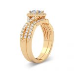 14K 0.75CT Diamond Bridal Ring - Image 2