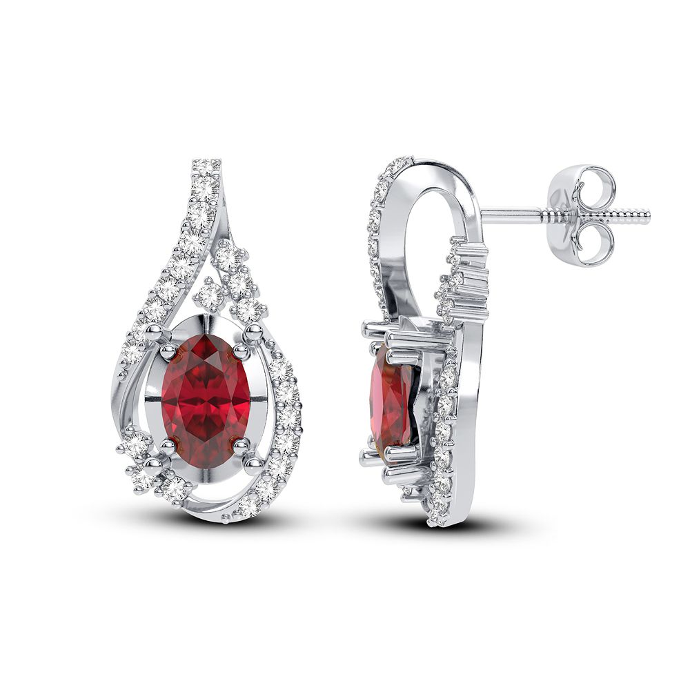53567_1-1.jpg 14K 0.16CT Diamond Earring - Image 1